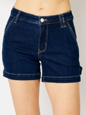 Judy Blue MIDRISE CLASSIC CARPENTER SHORTS